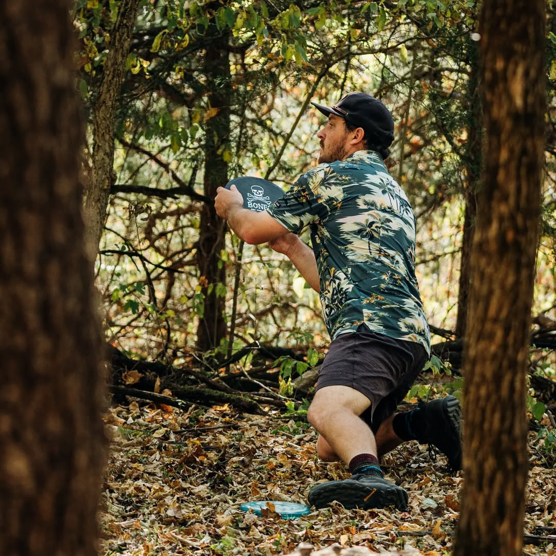 John 'Bones' Jones on the course